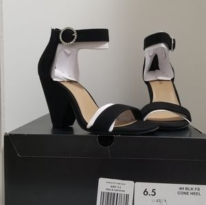 Torrid Black Suede Ankle Heel